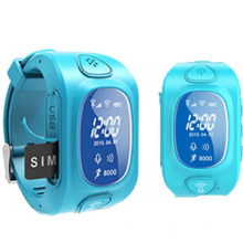 Inteligente Anti-Lost Watch GPS do telefone para crianças com GPS / Bluetooth / Monitor Sleepping / Pedômetro (WT50-KW)
